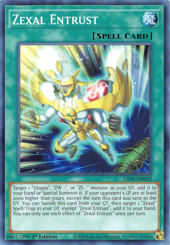 Zexal Entrust [LIOV-EN052] Común 