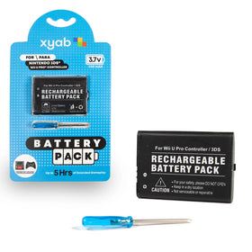 Xyab - 3DS/Wii U Pro Controller Battery