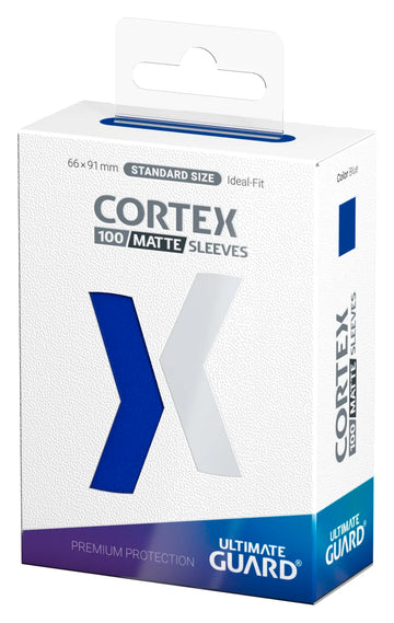 Ultimate Guard: Cortex - Matte Blue Standard Size Card Sleeves (100) - 0
