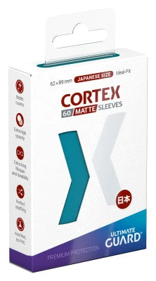 Cortex Sleeves Matte Japanese Size (60) - Petrol