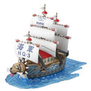 Bandai One Piece Grand Ship Collection 08 Garp's WarShip (Plastic Model Kit)-3