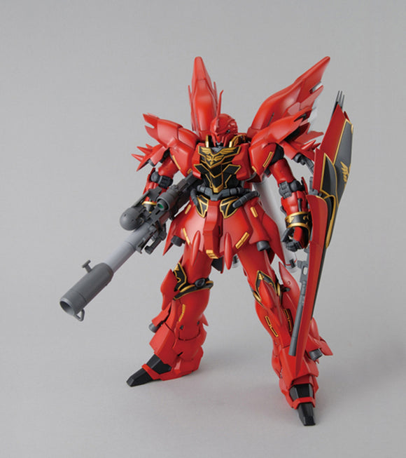 Bandai MG Gundam MSN-06S Sinanju with Bazooka 1/100 Scale Kit