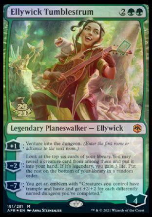 Ellywick Tumblestrum [Promociones de prelanzamiento de Dungeons &amp; Dragons: Adventures in the Forgotten Realms] 