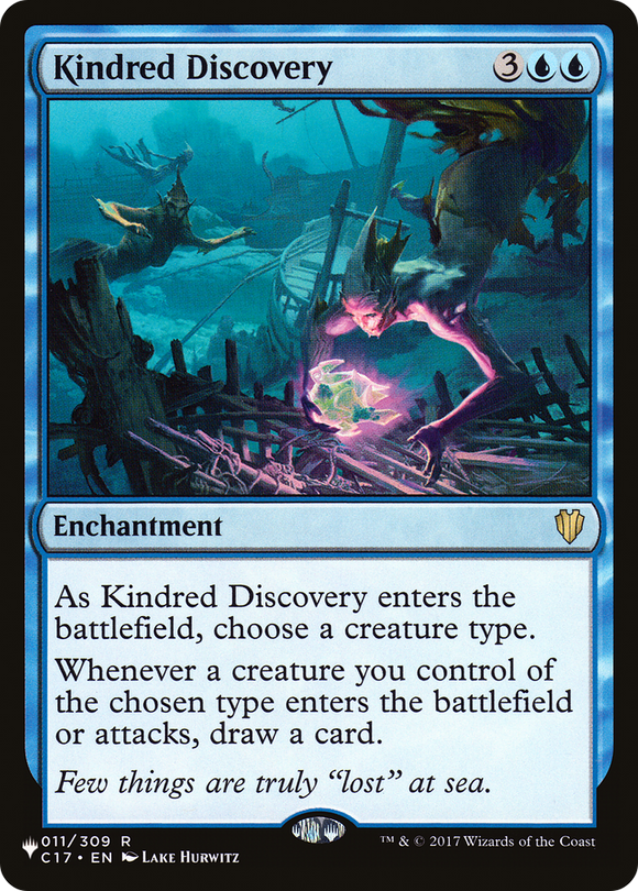 Descubrimiento de Kindred [La lista] 