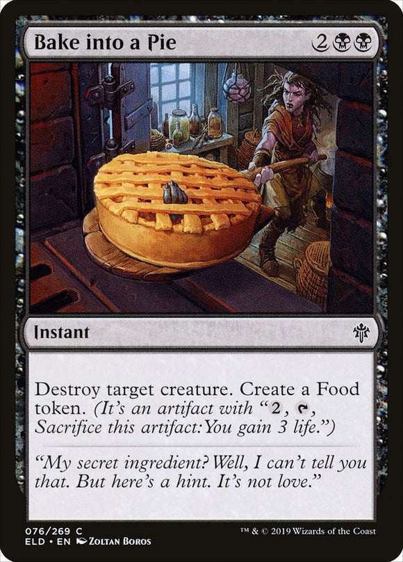 Hornear en un pastel [El Trono de Eldraine] 
