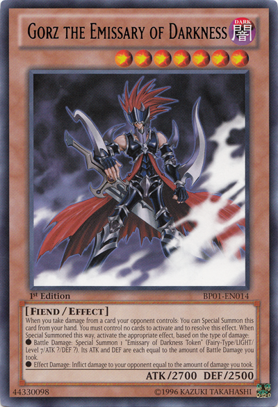 Gorz el Emisario de la Oscuridad [BP01-EN014] Raro 