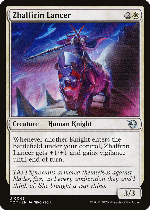 Zhalfirin Lancer [Marcha de la máquina] 