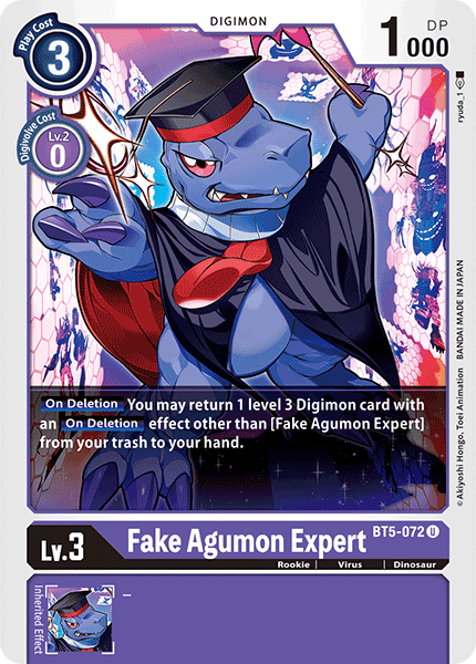 Falso Agumon Experto [BT5-072] [Batalla de Omni] 