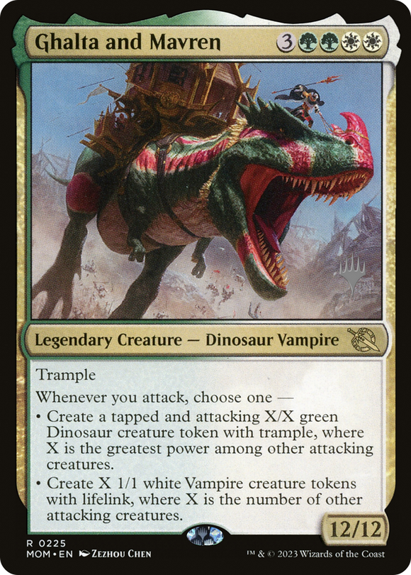 Ghalta y Mavren (paquete promocional) [Promociones de March of the Machine] 