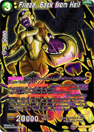 Freezer, de regreso del infierno (SPR) (BT5-091) [Renacimiento milagroso] 