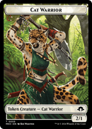 Phyrexian Germ // Cat Warrior Double-Sided Token [Modern Horizons 3 Tokens]-2