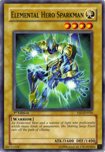 Héroe elemental Sparkman [YSD-EN010] Común 