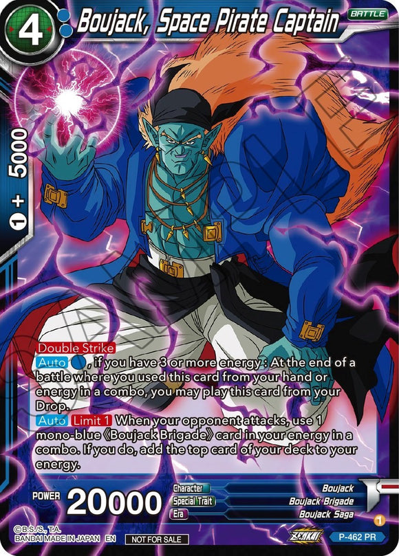 Boujack, capitán pirata espacial (Z03 Dash Pack) (P-462) [Tarjetas de promoción] 