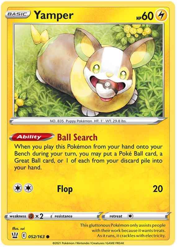 Yamper (052/163) [Espada y escudo: estilos de batalla] 