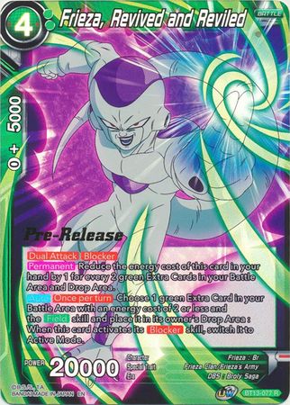 Freezer, revivido y vilipendiado (BT13-077) [Promociones previas al lanzamiento de Supreme Rivalry] 