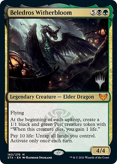 Beledros Witherbloom (paquete promocional) [Promociones de Strixhaven: School of Mages] 