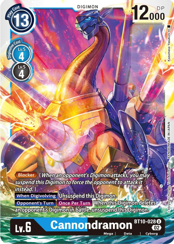 Cannondramon [BT10-028] [Encuentro con Xros] 
