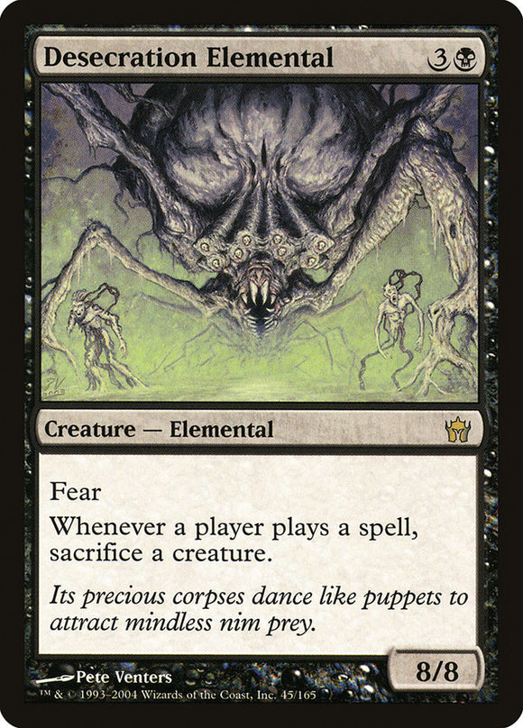 Elemental de profanación [Quinto amanecer] 