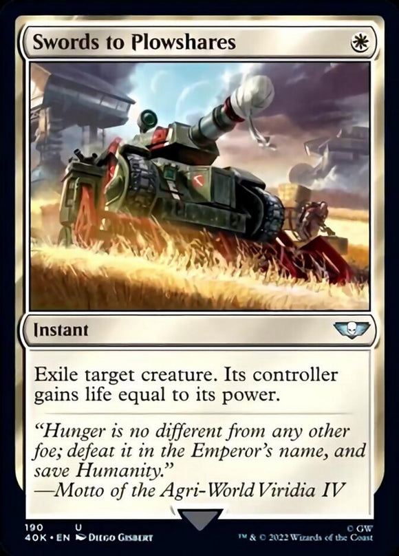De espadas a rejas de arado (reflectante de Surge) [Warhammer 40,000] 