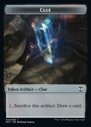 Clue // Elephant Double-Sided Token [Streets of New Capenna Commander Tokens]-1