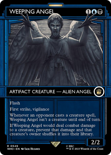 Ángel llorón (Escaparate) [Doctor Who] 