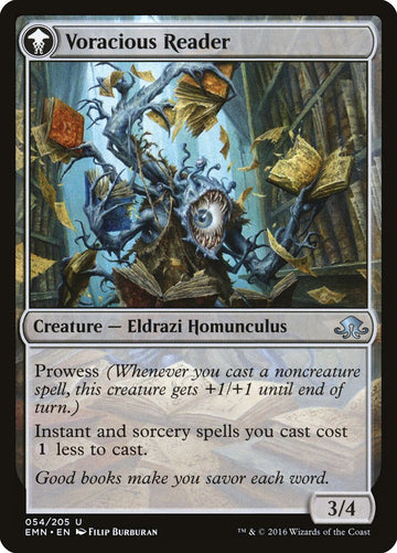 Curious Homunculus // Voracious Reader [Eldritch Moon] - 0