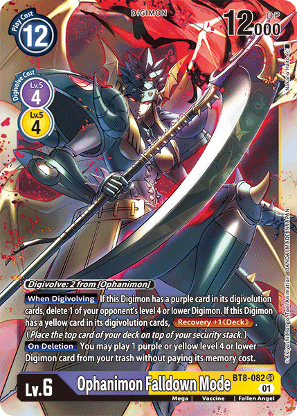 Ophanimon: Modo Caída [BT8-082] [Nuevo Despertar] 