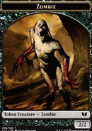 Ficha de doble cara de zombi y elefante [Fichas de Commander 2015] -1
