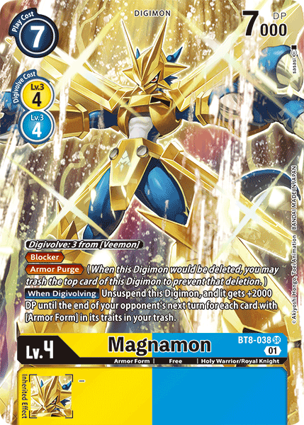 Magnamon [BT8-038] (Arte alternativo) [Nuevo despertar] 