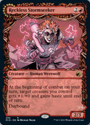 Reckless Stormseeker // Storm-Charged Slasher (Showcase Equinox) [Innistrad: Midnight Hunt]-1