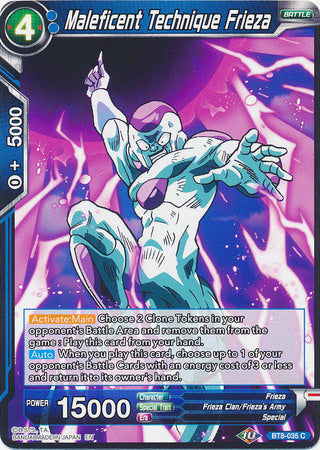 Técnica Maléfica de Freezer (BT8-035) [Malicious Maquinations] 