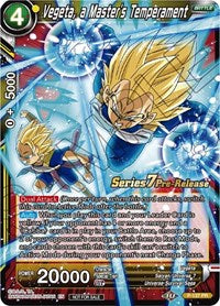 Vegeta, el temperamento de un maestro (Alt Art) (P-137) [Promociones de prelanzamiento de El asalto de los Saiyans] 