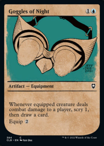 Gafas de noche (escaparate) [Commander Legends: Battle for Baldur's Gate] 