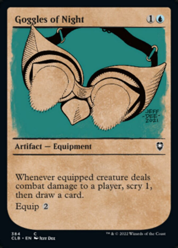 Gafas de noche (escaparate) [Commander Legends: Battle for Baldur's Gate] 