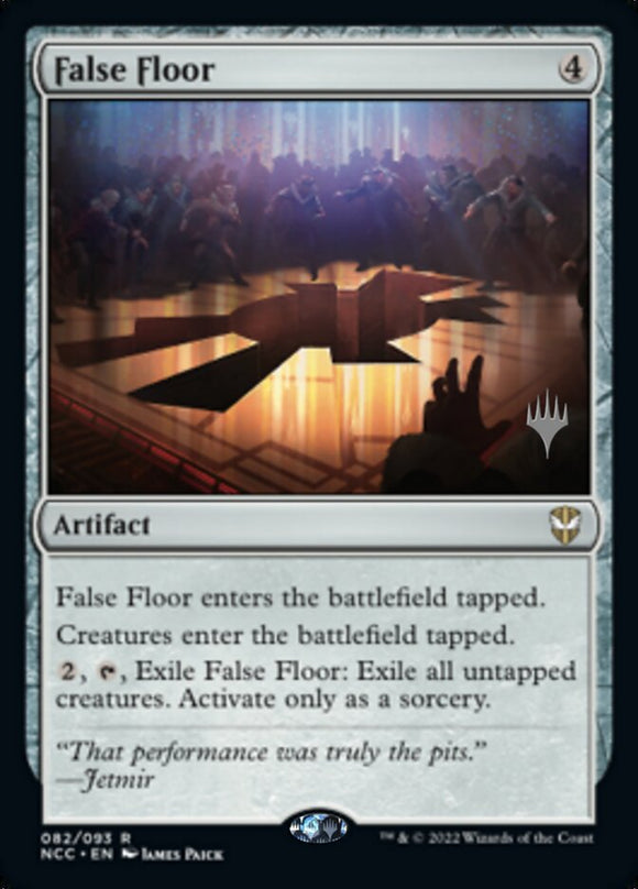 Piso falso (paquete promocional) [Promociones de comandante de Streets of New Capenna] 