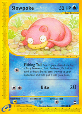 Slowpoke (108/147) [Acuápolis] 