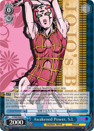 Awakened Power, S.L (JJ/S66-E083 U) [JoJo's Bizarre Adventure: Golden Wind] - 0