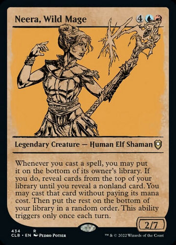 Neera, maga salvaje (escaparate) [Commander Legends: Battle for Baldur's Gate] 