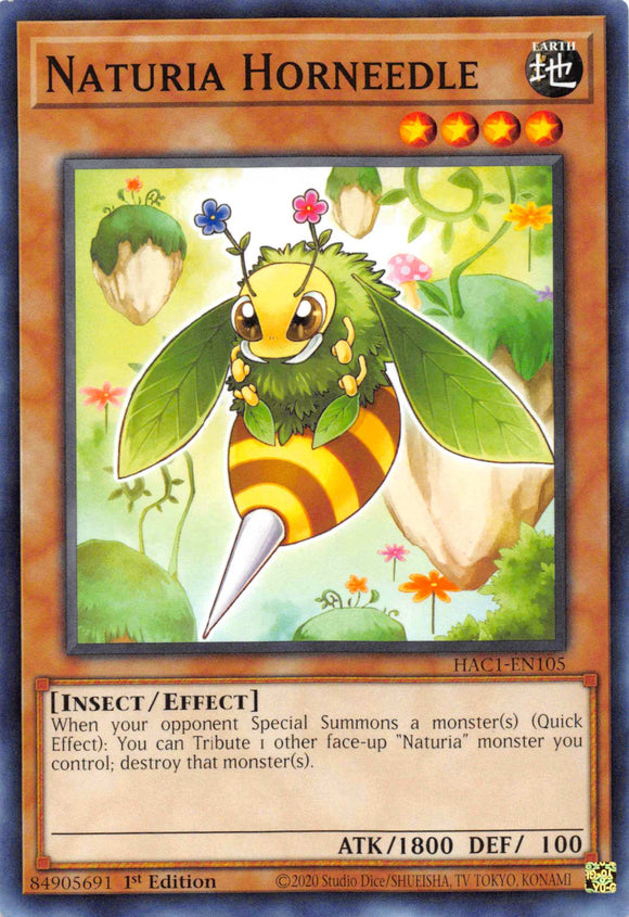 Naturia Horneedle [HAC1-EN105] Común 