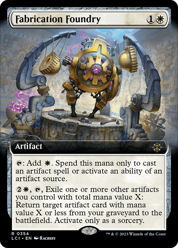 Fundición de fabricación (ilustración ampliada) [Las cavernas perdidas de Ixalan] 