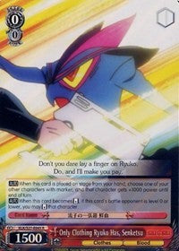 La única ropa que tiene Ryuko es Senketsu (KLK/S27-E045 R) [KILL la KILL] 