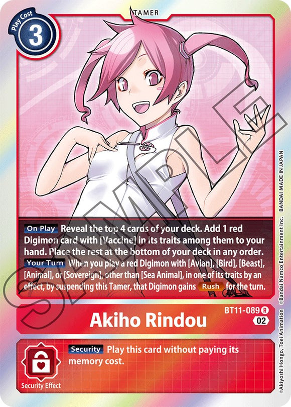 Akiho Rindou [BT11-089] [Fase dimensional] 