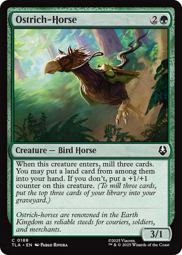 Ostrich-Horse [Avatar: The Last Airbender]
