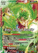 Broly // Broly, Surge of Brutality (P-181) [Mythic Booster]-2