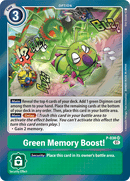 Green Memory Boost! [P-038] [Promotional Cards]-1