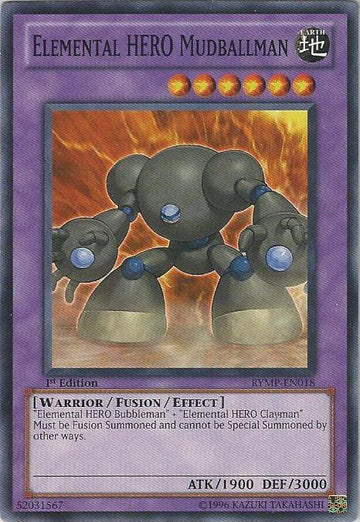 HÉROE Elemental Mudballman [RYMP-EN018] Común 