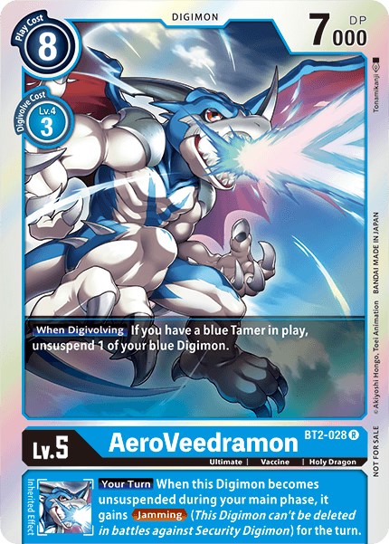 AeroVeedramon [BT2-028] (Prelanzamiento de Battle of Omni) [Promociones especiales de lanzamiento] 