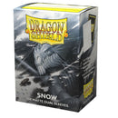 Dragon Shield: Standard 100ct Sleeves - Snow (Dual Matte)-2