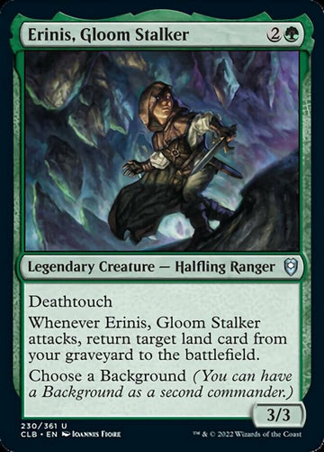 Erinis, acechadora de las tinieblas [Commander Legends: Battle for Baldur's Gate] 