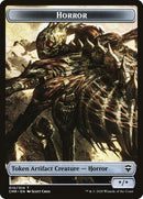 Angel // Horror Double-Sided Token [Commander Legends Tokens]-2
